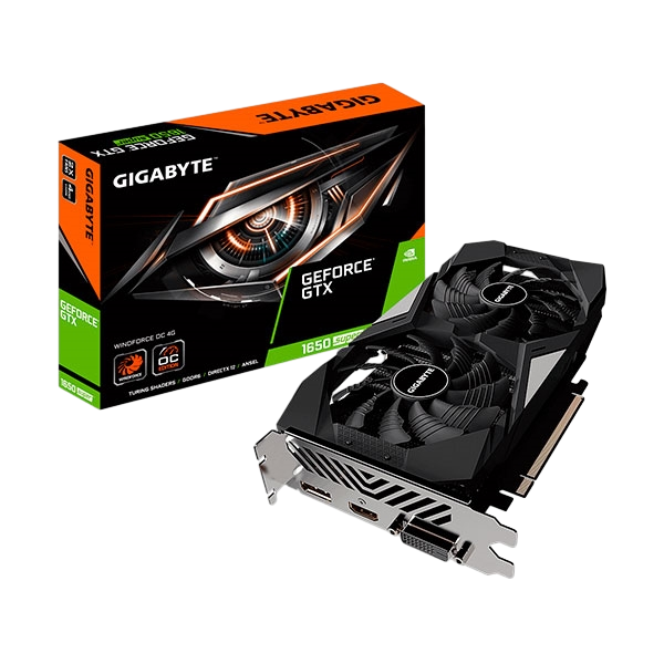 Gigabyte GeForce GTX1650 Super WF OC 4GB GD6 Gráfica Gigabyte GeForce GTX1650 Super WF OC 4GB GD6 Gráfica