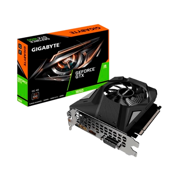 Gigabyte GeForce GTX1650 OC 4GB GD6  Gráfica Gigabyte GeForce GTX1650 OC 4GB GD6  Gráfica