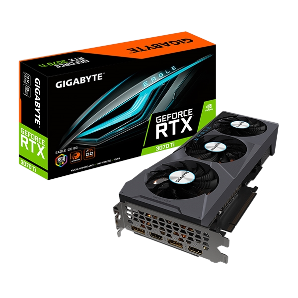 Gigabyte GeForce RTX3070 Ti Eagle OC 8GB GDDR6X Tarjeta Gráfica Nvidia Gigabyte GeForce RTX3070 Ti Eagle OC 8GB GDDR6X Tarjeta Gráfica Nvidia