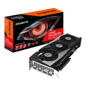 Gigabyte Radeon RX6600 XT Gaming OC 8GB GDDR6  Tarjeta Gráfica AMD