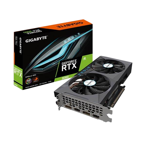 Gigabyte GeForce RTX3060 Eagle 12GB GDDR6 Ver 20 Tarjeta Gráfica Nvidia Gigabyte GeForce RTX3060 Eagle 12GB GDDR6 Ver 20 Tarjeta Gráfica Nvidia
