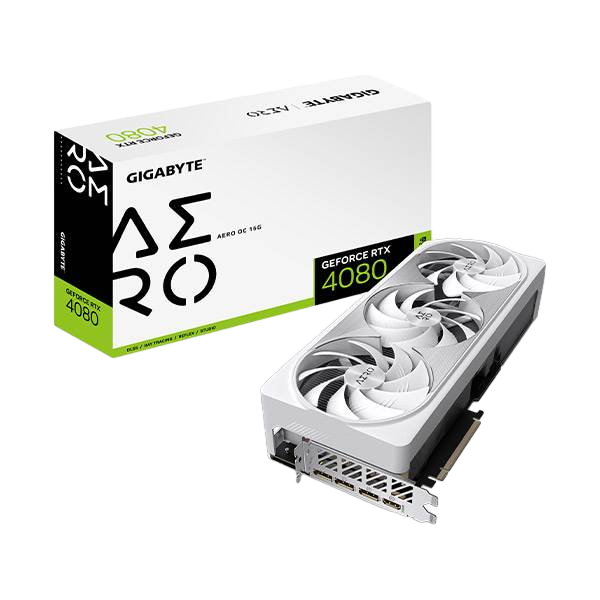Gigabyte GeForce RTX 4080 Aero OC 16GB GDDR6X DLSS3 Tarjeta Gráfica Nvidia Gigabyte GeForce RTX 4080 Aero OC 16GB GDDR6X DLSS3 Tarjeta Gráfica Nvidia