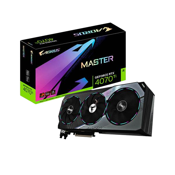 Gigabyte GeForce RTX 4070 Ti Aorus Master 12GB GDDR6X DLSS3  Tarjeta Gráfica Nvidia Gigabyte GeForce RTX 4070 Ti Aorus Master 12GB GDDR6X DLSS3  Tarjeta Gráfica Nvidia