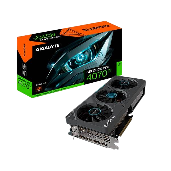 Gigabyte GeForce RTX 4070 Ti Eagle 12GB GDDR6X DLSS3 Tarjeta Gráfica Nvidia Gigabyte GeForce RTX 4070 Ti Eagle 12GB GDDR6X DLSS3 Tarjeta Gráfica Nvidia