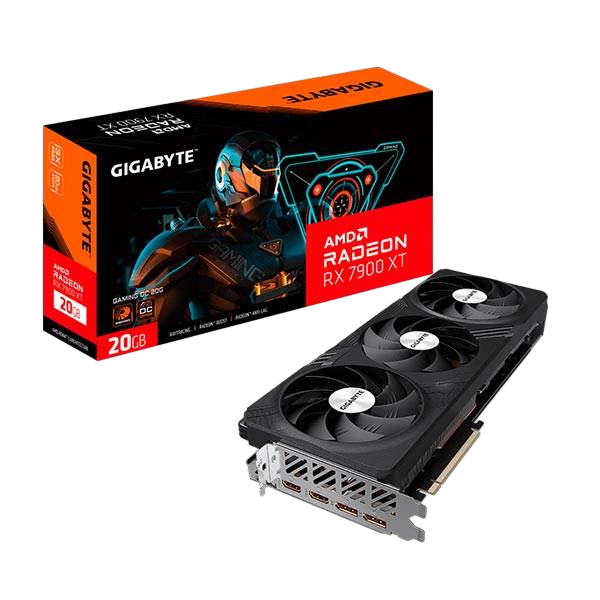 Gigabyte Radeon RX7900 XT Gaming OC 20GB GDDR6 Tarjeta Gráfica Nvidia Gigabyte Radeon RX7900 XT Gaming OC 20GB GDDR6 Tarjeta Gráfica Nvidia