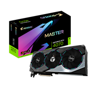 Gigabyte GeForce RTX 4070 Aorus Master 12GB GDDR6X DLSS3 - Tarjeta Gráfica Nvidia Gigabyte GeForce RTX 4070 Aorus Master 12GB GDDR6X DLSS3 - Tarjeta Gráfica Nvidia