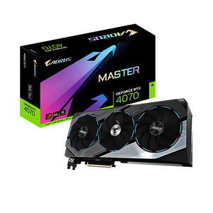 Gigabyte GeForce RTX 4070 Aorus Master 12GB GDDR6X DLSS3 Tarjeta Gráfica Nvidia Gigabyte GeForce RTX 4070 Aorus Master 12GB GDDR6X DLSS3 Tarjeta Gráfica Nvidia