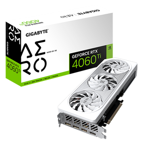 Gigabyte GeForce RTX 4060 Ti Aero OC 8GB GDDR6 DLSS3 Tarjeta Gráfica Nvidia Gigabyte GeForce RTX 4060 Ti Aero OC 8GB GDDR6 DLSS3 Tarjeta Gráfica Nvidia