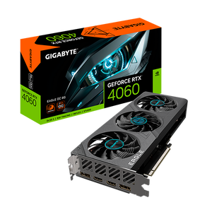 Gigabyte GeForce RTX 4060 Eagle OC 8GB GDDR6 DLSS3  Tarjeta Gráfica Nvidia