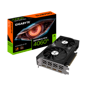 Gigabyte GeForce RTX 4060 Ti Windforce OC 8GB GDDR6 DLSS3 Tarjeta Gráfica Nvidia Gigabyte GeForce RTX 4060 Ti Windforce OC 8GB GDDR6 DLSS3 Tarjeta Gráfica Nvidia