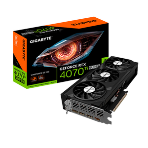 Gigabyte GeForce RTX 4070 Ti Super WindForce OC 16GB GDDR6X DLSS3  Tarjeta Gráfica Nvidia