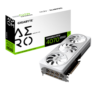 Gigabyte GeForce RTX 4070 Super Aero OC 12GB GDDR6X DLSS3  Tarjeta Gráfica Nvidia