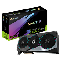 Gigabyte GeForce RTX 4070 Ti Super Aorus Master 16GB GDDR6X DLSS3  Tarjeta Gráfica Nvidia