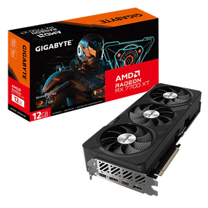 Gigabyte Radeon RX 7700 XT Gaming OC 12GB GDDR6 Tarjeta Gráfica AMD Gigabyte Radeon RX 7700 XT Gaming OC 12GB GDDR6 Tarjeta Gráfica AMD