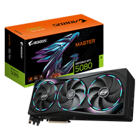 Gigabyte GeForce RTX 5080 Aorus Master 16GB GDDR7 DLSS4 | Tarjeta Gráfica Nvidia