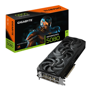 Gigabyte GeForce RTX 5080 Windforce SFF 16GB GDDR7 DLSS4  Tarjeta Gráfica Nvidia