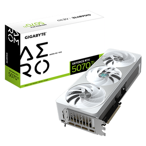 Gigabyte GeForce RTX 5070 Ti Aero OC 16GB GDDR7 DLSS4  Tarjeta Gráfica Nvidia