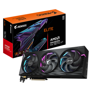 Gigabyte Radeon RX 9070 XT Aorus Elite 16GB GDDR6  Tarjeta Gráfica AMD