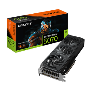 Gigabyte GeForce RTX 5070 Windforce OC SFF 12GB GDDR7 DLSS4  Tarjeta Gráfica Nvidia