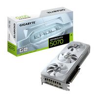 Gigabyte GeForce RTX 5070 Eagle Ice OC SFF 12GB GDDR7 DLSS4 | Blanca | Tarjeta Gráfica Nvidia Gigabyte GeForce RTX 5070 Eagle Ice OC SFF 12GB GDDR7 DLSS4 | Blanca | Tarjeta Gráfica Nvidia