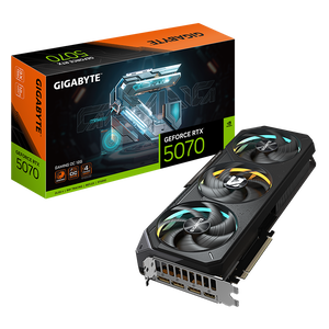 Gigabyte GeForce RTX 5070 Gaming OC 12GB GDDR7 DLSS4  Tarjeta Gráfica Nvidia