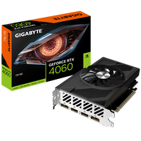 Gigabyte GeForce RTX 4060 D6 Compacto 8GB GDDR6 DLSS3 Tarjeta Gráfica Nvidia Gigabyte GeForce RTX 4060 D6 Compacto 8GB GDDR6 DLSS3 Tarjeta Gráfica Nvidia