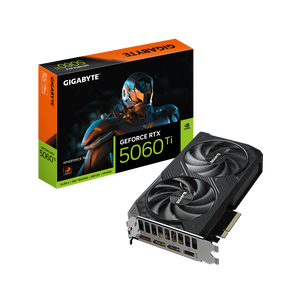 Gigabyte GeForce RTX 5060 Ti Windforce SFF 16GB GDDR7 DLSS4  Tarjeta Gráfica Nvidia