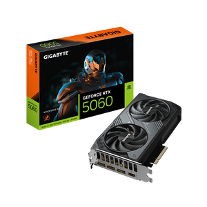 Gigabyte GeForce RTX 5060 Windforce 8GB GDDR7 DLSS4  Tarjeta Gráfica Nvidia