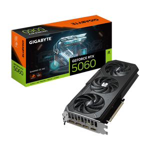Gigabyte GeForce RTX 5060 Gaming OC 8GB GDDR7 DLSS4  Tarjeta Gráfica Nvidia