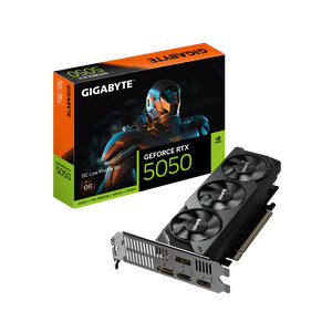 Gigabyte GeForce RTX 5050 OC Low Profile 8GB GDDR6 DLSS4  Tarjeta Gráfica Nvidia