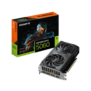 Gigabyte GeForce RTX 5060 WINDFORCE MAX OC 8GB GDDR7 DLSS4 Tarjeta Gráfica Nvidia Gigabyte GeForce RTX 5060 WINDFORCE MAX OC 8GB GDDR7 DLSS4 Tarjeta Gráfica Nvidia