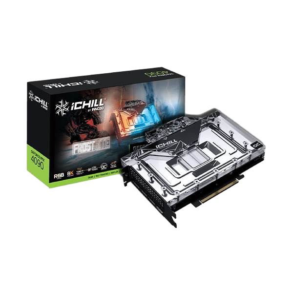 Inno3D GeForce RTX 4090 iChill Frostbite 24GB GDDR6X DLSS3 Tarjeta Gráfica Nvidia Inno3D GeForce RTX 4090 iChill Frostbite 24GB GDDR6X DLSS3 Tarjeta Gráfica Nvidia
