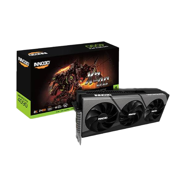 Inno3D GeForce RTX 4090 iChill X3 OC 24GB GDDR6X DLSS3 Tarjeta Gráfica Nvidia Inno3D GeForce RTX 4090 iChill X3 OC 24GB GDDR6X DLSS3 Tarjeta Gráfica Nvidia
