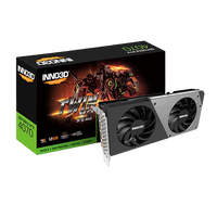 Inno3D GeForce RTX 4070 Twin X2 12GB GDDR6 DLSS3 Tarjeta Gráfica Nvidia Inno3D GeForce RTX 4070 Twin X2 12GB GDDR6 DLSS3 Tarjeta Gráfica Nvidia