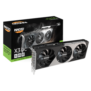 Inno3D GeForce RTX 5070 Ti X3 OC 16GB GDDR7 DLSS4  Tarjeta Gráfica Nvidia