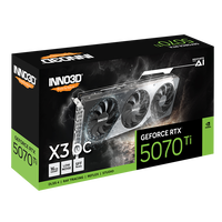 Inno3D GeForce RTX 5070 Ti X3 OC 16GB GDDR7 DLSS4 Tarjeta Gráfica Nvidia Inno3D GeForce RTX 5070 Ti X3 OC 16GB GDDR7 DLSS4 Tarjeta Gráfica Nvidia