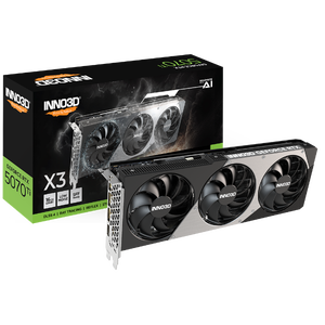 Inno3D GeForce RTX 5070 Ti X3 16GB GDDR7 DLSS4  Tarjeta Gráfica Nvidia