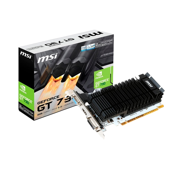 MSI GeForce GT730 Silent 2GB GD3  Gráfica MSI GeForce GT730 Silent 2GB GD3  Gráfica