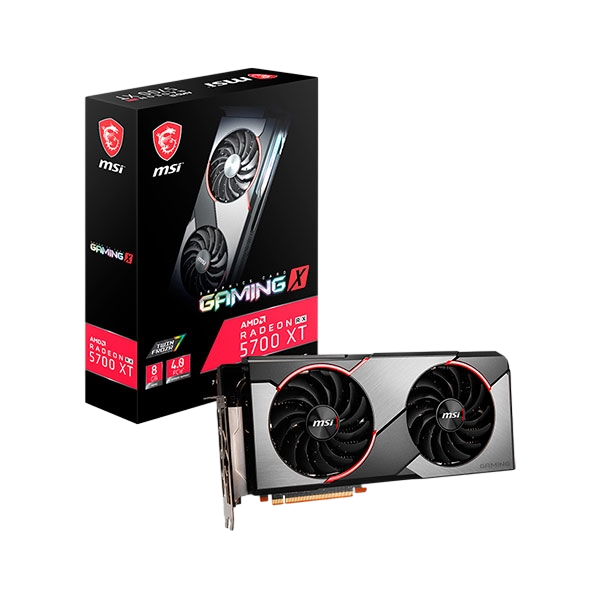 MSI Radeon RX 5700 XT Gaming X 8GB  Gráfica MSI Radeon RX 5700 XT Gaming X 8GB  Gráfica