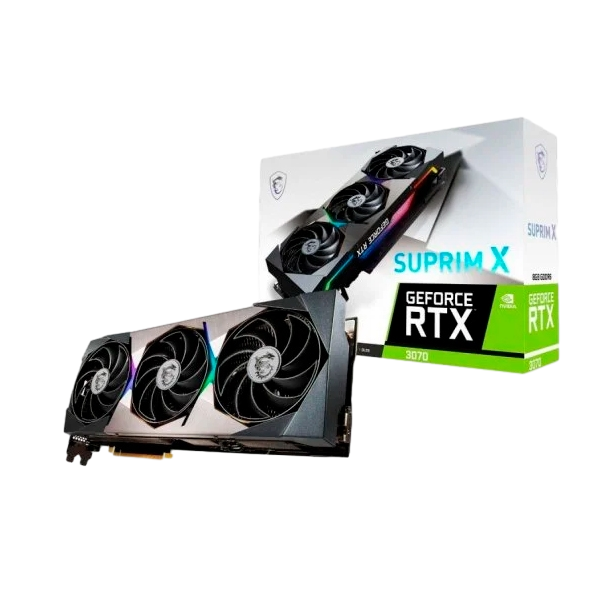 MSI GeForce RTX3070 Suprim X 8GB GDDR6  Gráfica MSI GeForce RTX3070 Suprim X 8GB GDDR6  Gráfica