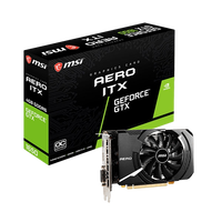 MSI GeForce GTX1650 D6 Aero ITX OC 4GB GD6  Gráfica
