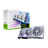 MSI GeForce RTX 5080 Gaming Trio OC White 16GB GDDR7 DLSS4 | Tarjeta Gráfica Nvidia
