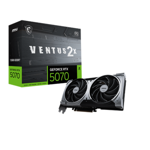 MSI GeForce RTX 5070 Ventus 2X OC 12GB GDDR7 DLSS4  Tarjeta Gráfica Nvidia