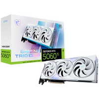 MSI GeForce RTX 5060 Ti Gaming OC White 16GB GDDR7 DLSS4  Blanca  Tarjeta Gráfica Nvidia