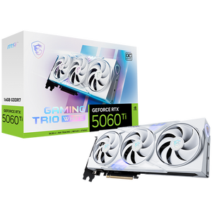 MSI GeForce RTX 5060 Ti Gaming OC White 16GB GDDR7 DLSS4 Blanca Tarjeta Gráfica Nvidia MSI GeForce RTX 5060 Ti Gaming OC White 16GB GDDR7 DLSS4 Blanca Tarjeta Gráfica Nvidia