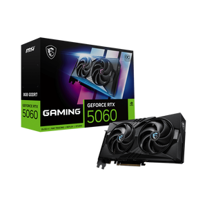 MSI GeForce RTX 5060 Gaming OC 8GB GDDR7 DLSS4 Tarjeta Gráfica Nvidia MSI GeForce RTX 5060 Gaming OC 8GB GDDR7 DLSS4 Tarjeta Gráfica Nvidia