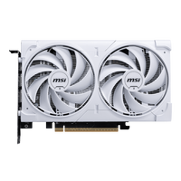 MSI GeForce RTX 5060 Ventus 2X OC White 8GB GDDR7 DLSS4 Blanca Tarjeta Gráfica Nvidia MSI GeForce RTX 5060 Ventus 2X OC White 8GB GDDR7 DLSS4 Blanca Tarjeta Gráfica Nvidia