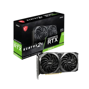 MSI GeForce RTX3060 Ti Ventus 2X OC 8GB GDDR6 LHR Tarjeta Gráfica MSI GeForce RTX3060 Ti Ventus 2X OC 8GB GDDR6 LHR Tarjeta Gráfica