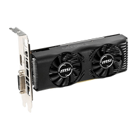 MSI GeForce GTX1650 OC LowProfile 4GB GDDR5  Tarjeta Gráfica