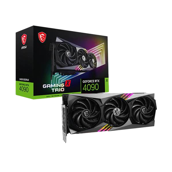 MSI GeForce RTX 4090 Gaming X Trio 24GB GDDR6X DLSS3 Tarjeta Gráfica Nvidia MSI GeForce RTX 4090 Gaming X Trio 24GB GDDR6X DLSS3 Tarjeta Gráfica Nvidia